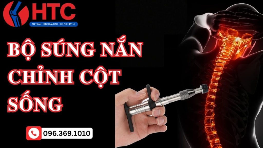 bộ súng nắn chỉnh cột sống