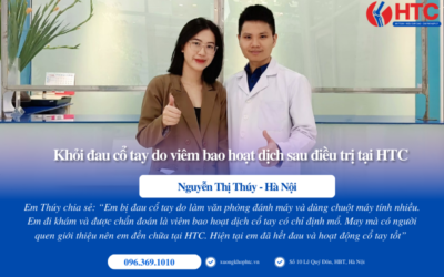 điều trị viêm bao hoạt dịch cổ tay hiệu quả cao tại hà nội