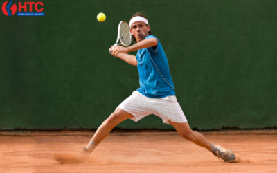 đau đầu gối khi chơi tennis