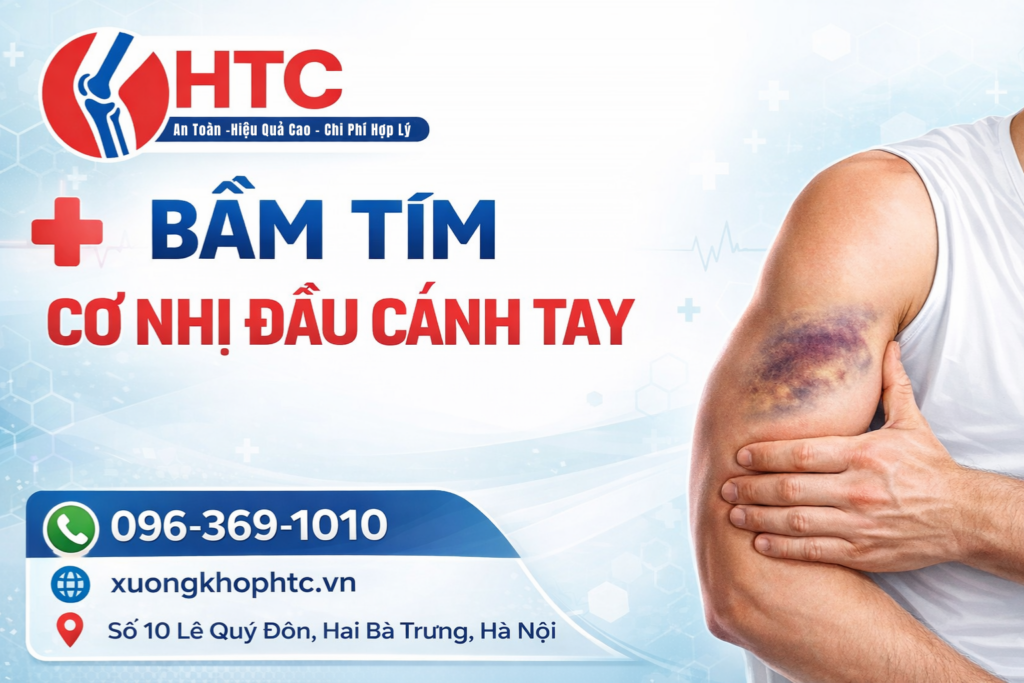 Bầm Tím Cơ Nhị Đầu Cánh Tay