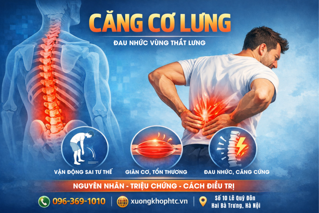 Đau nhức phần thắt lưng