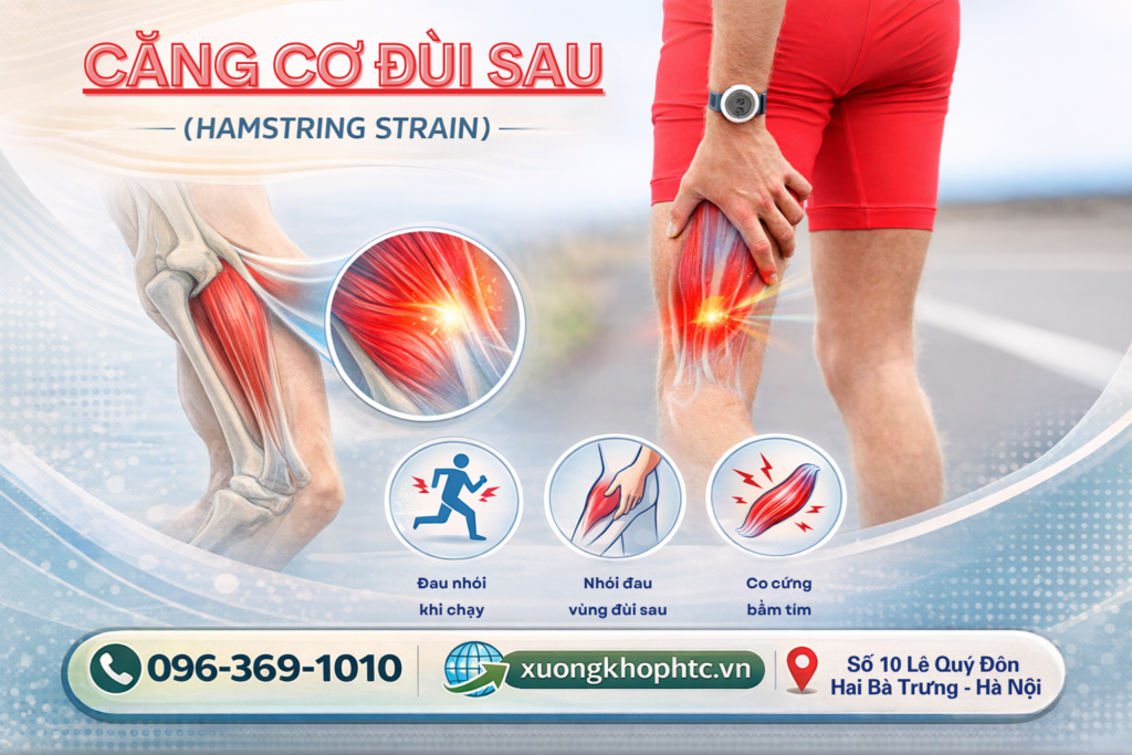 Căng cơ đùi sau