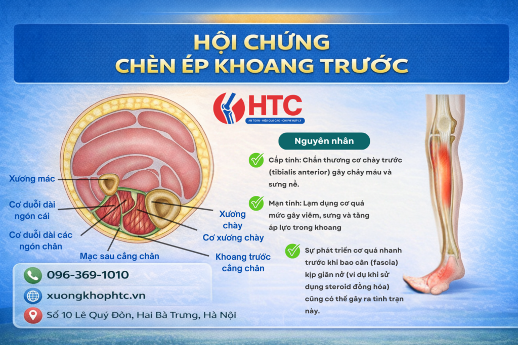 HỘI CHỨNG CHÈN ÉP KHOANG TRƯỚC