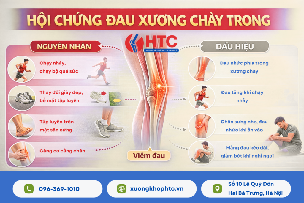 Hội Chứng Đau Xương Chày Trong