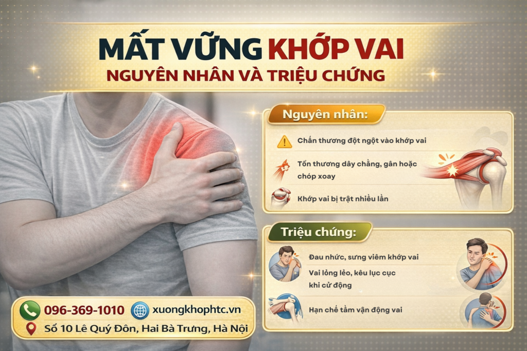 Mất vững khớp vai