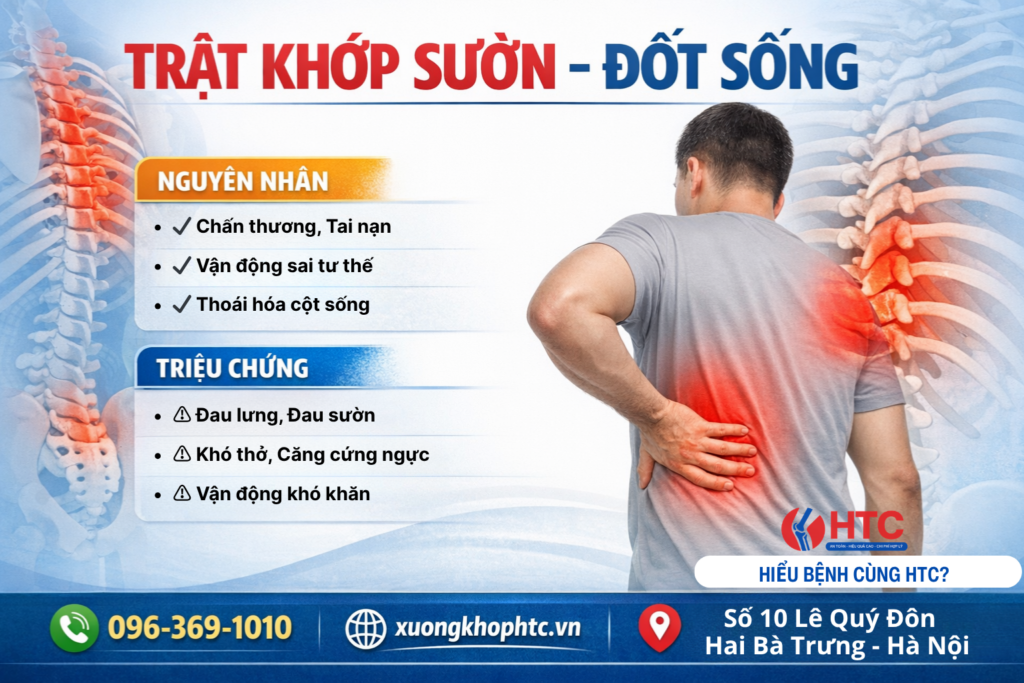 Trật khớp sườn - đốt sống