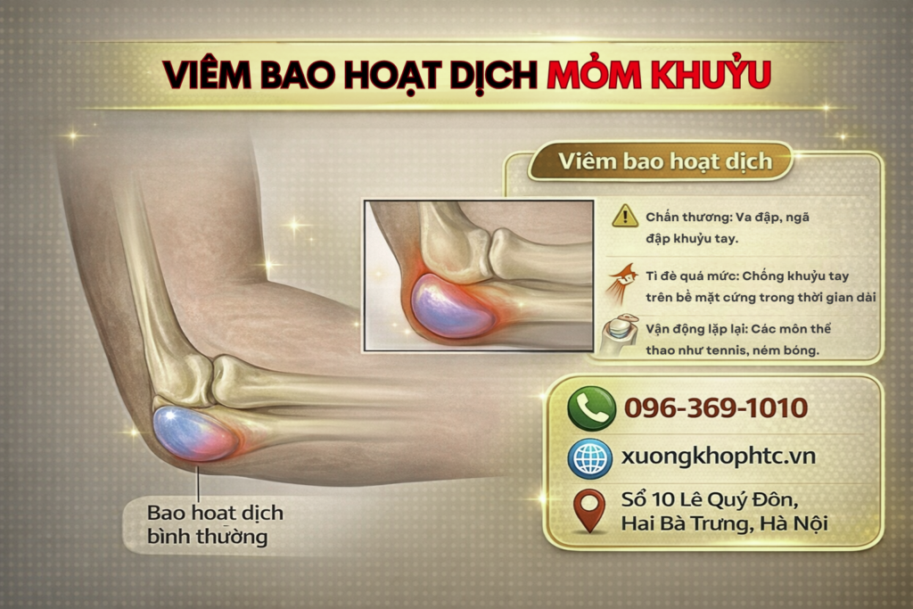 Viêm Bao Hoạt Dịch Mỏm Khuỷu