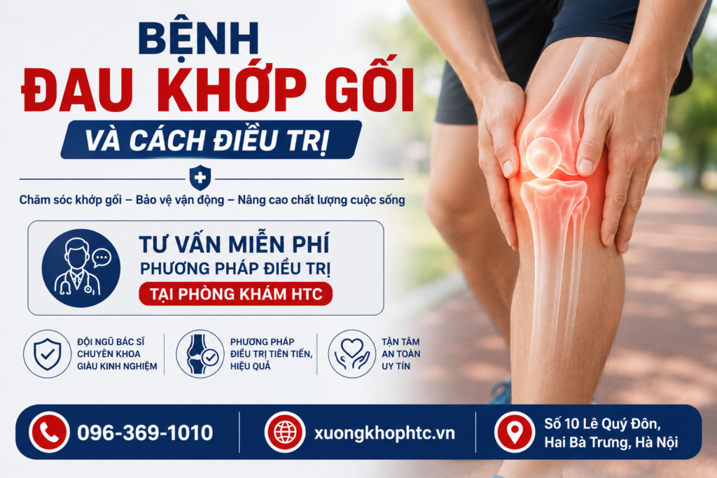 Bệnh Đau Khớp Gối Và Cách Điều Trị Hiệu Quả