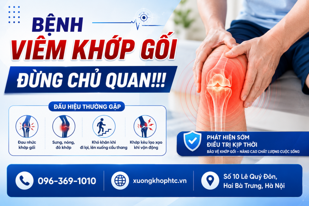 Bệnh Viêm Khớp Gối – Đừng Chủ Quan!!!
