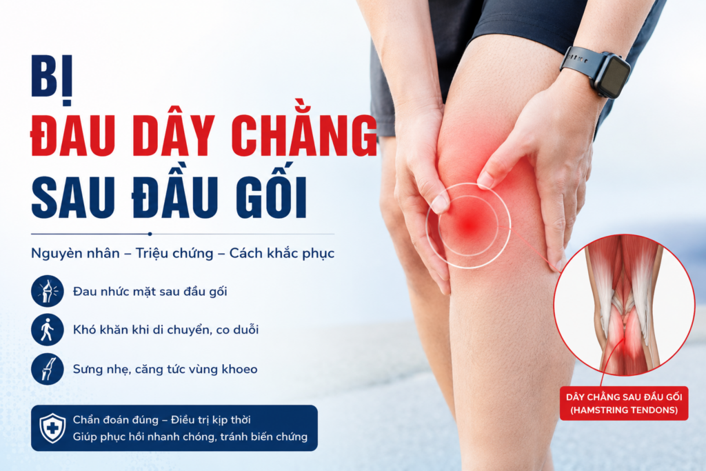 Bị Đau Dây Chằng Sau Đầu Gối: Nguyên Nhân, Triệu Chứng Và Cách Điều Trị Hiệu Quả