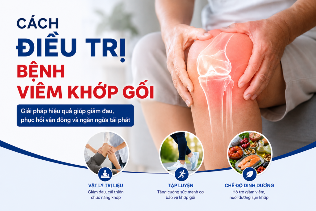 Cách Điều Trị Bệnh Viêm Khớp Gối Hiệu Quả Và An Toàn