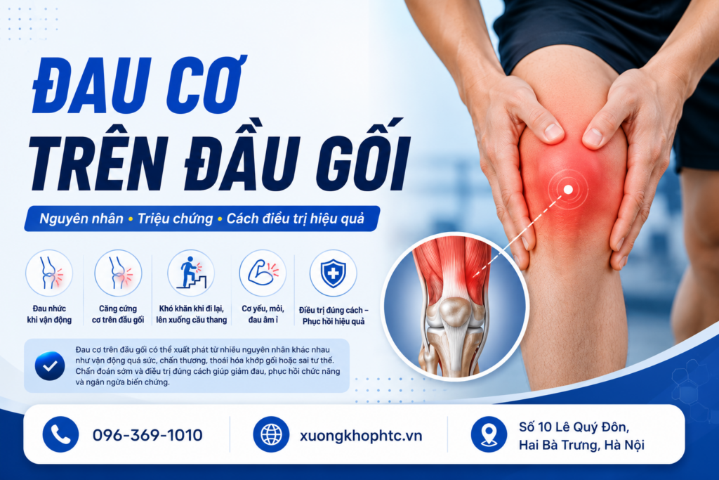 Đau Cơ Trên Đầu Gối: Nguyên Nhân, Triệu Chứng Và Cách Điều Trị Hiệu Quả