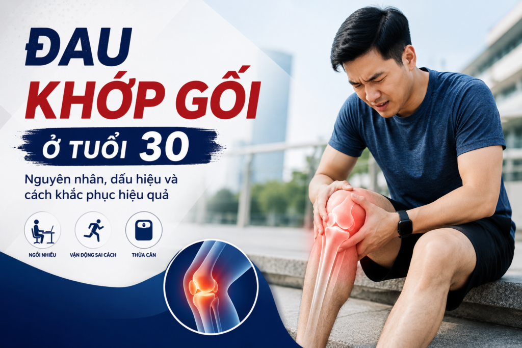 Đau Khớp Gối Ở Tuổi 30: Nguyên Nhân, Dấu Hiệu Và Cách Điều Trị Hiệu Quả