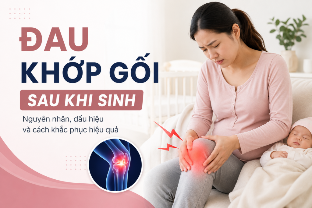Đau Khớp Gối Sau Khi Sinh: Nguyên Nhân, Triệu Chứng Và Cách Điều Trị Hiệu Quả