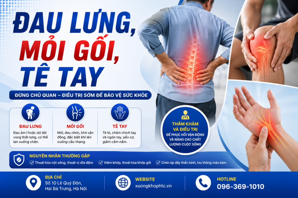 Đau Lưng, Mỏi Gối, Tê Tay Là Dấu Hiệu Bệnh Gì?