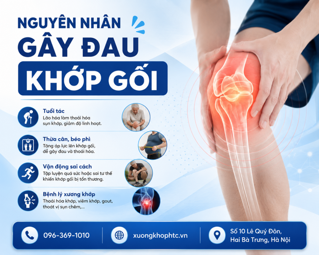 Nguyên Nhân Gây Đau Khớp Gối Và Cách Nhận Biết Sớm