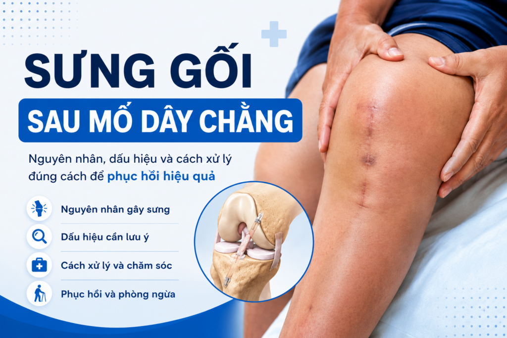 Sưng Gối Sau Mổ Dây Chằng: Nguyên Nhân, Dấu Hiệu Và Cách Xử Lý Hiệu Quả