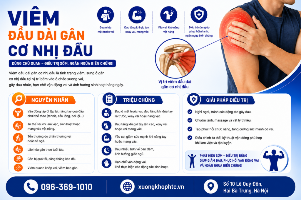Viêm đầu dài gân cơ nhị đầu
