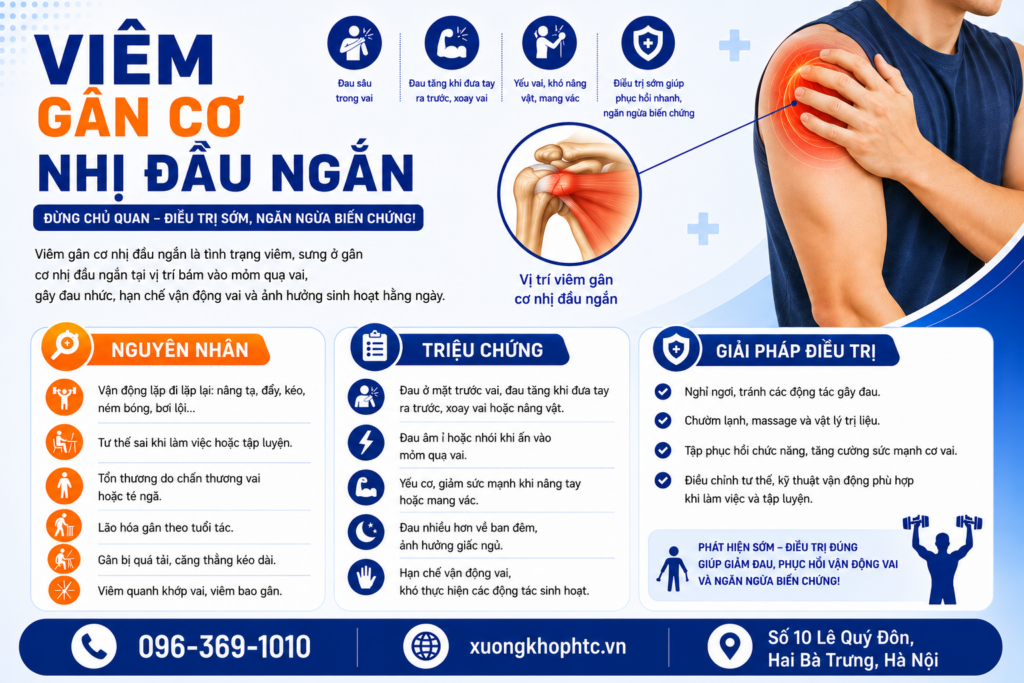 Viêm gân cơ nhị đầu ngắn