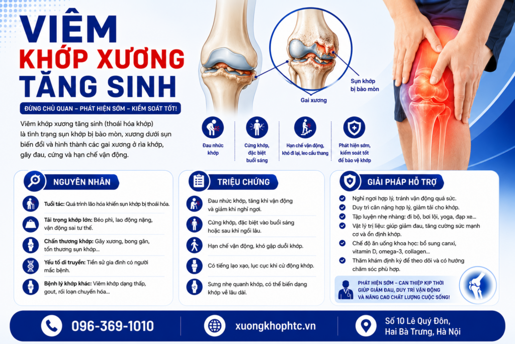 Viêm khớp xương tăng sinh