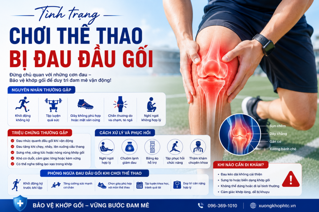 Tình Trạng Chơi Thể Thao Bị Đau Đầu Gối: Nguyên Nhân, Triệu Chứng Và Cách Khắc Phục