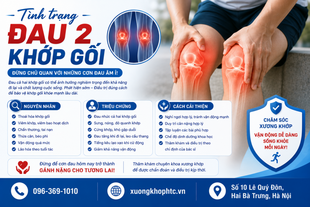 Tình Trạng Đau 2 Khớp Gối: Nguyên Nhân, Triệu Chứng Và Cách Cải Thiện