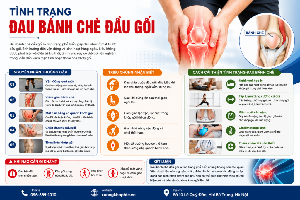 Tình Trạng Đau Bánh Chè Đầu Gối: Nguyên Nhân, Triệu Chứng Và Cách Cải Thiện