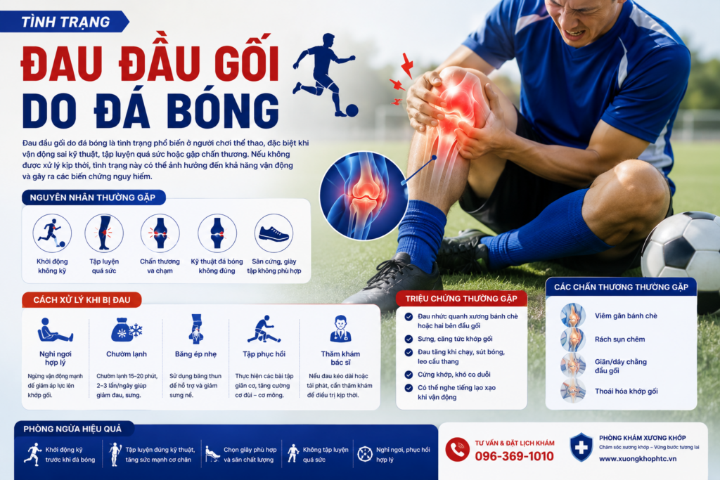 Tình Trạng Đau Đầu Gối Do Đá Bóng: Nguyên Nhân, Triệu Chứng Và Cách Phục Hồi