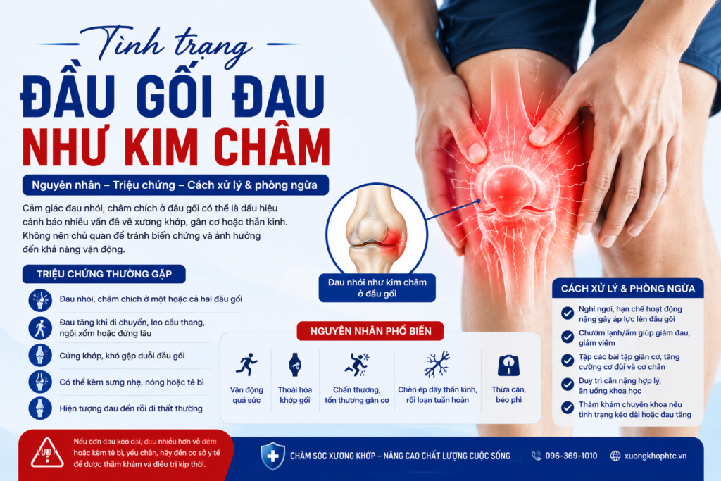 Tình Trạng Đầu Gối Đau Như Kim Châm: Nguyên Nhân Và Cách Khắc Phục