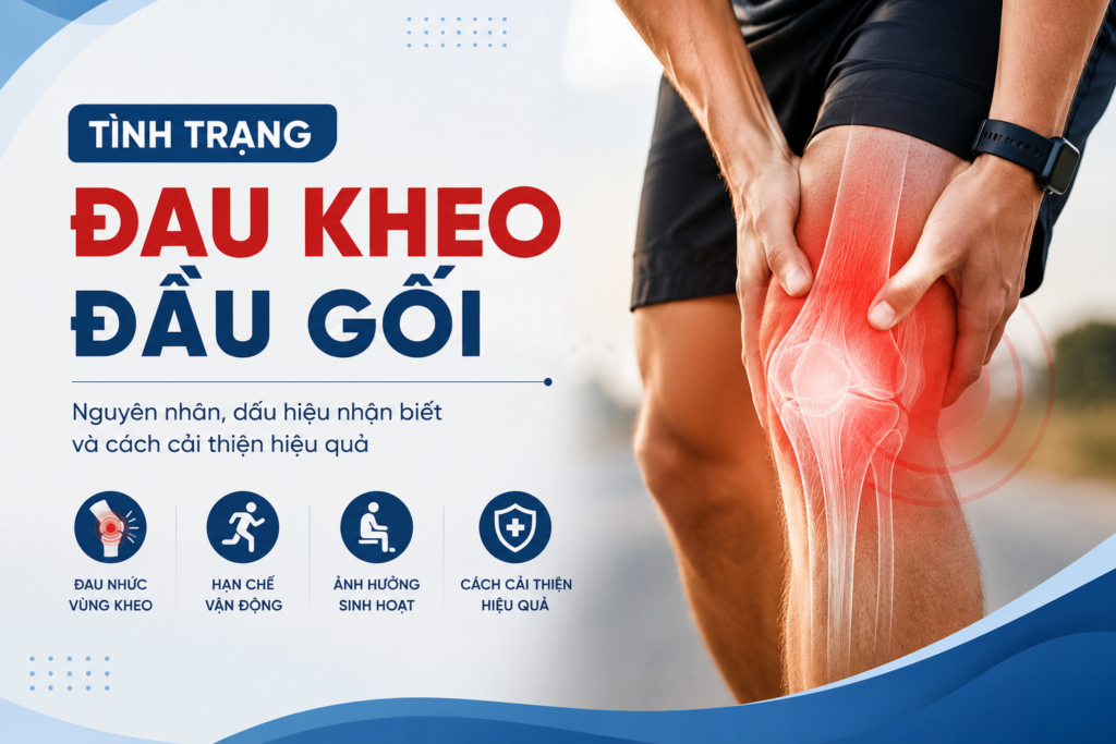 Tình Trạng Đau Kheo Đầu Gối: Nguyên Nhân, Dấu Hiệu Và Cách Cải Thiện