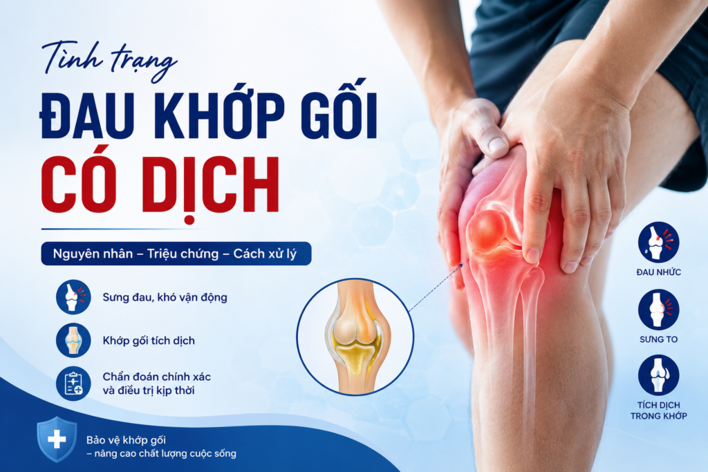 Tình Trạng Đau Khớp Gối Có Dịch: Nguyên Nhân, Dấu Hiệu Và Cách Xử Lý