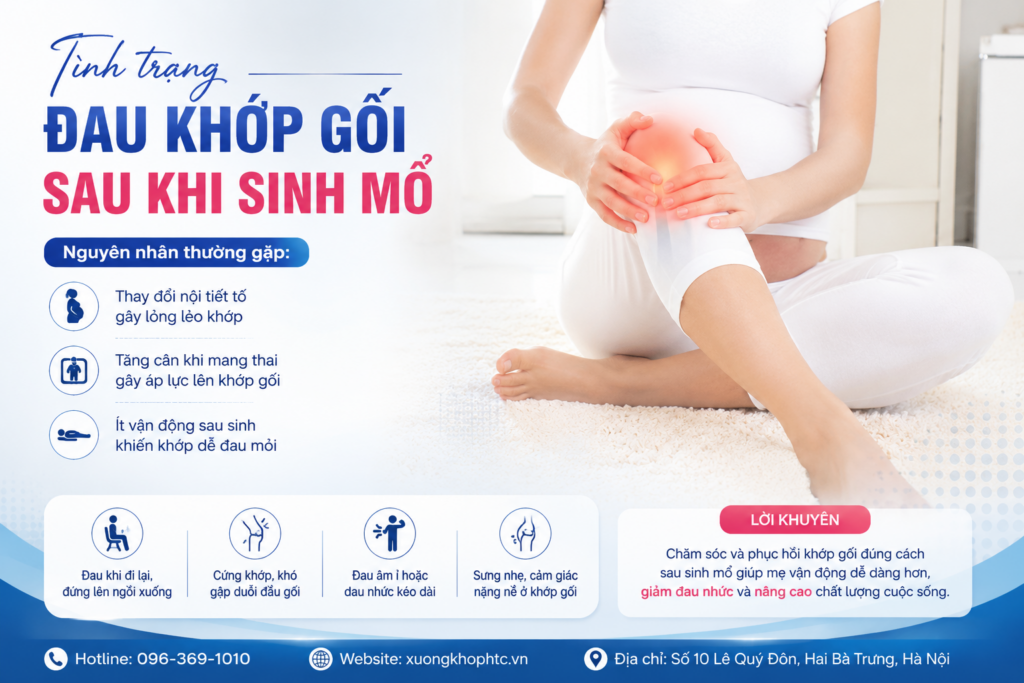 Tình Trạng Đau Khớp Gối Sau Khi Sinh Mổ: Nguyên Nhân, Dấu Hiệu Và Cách Khắc Phục