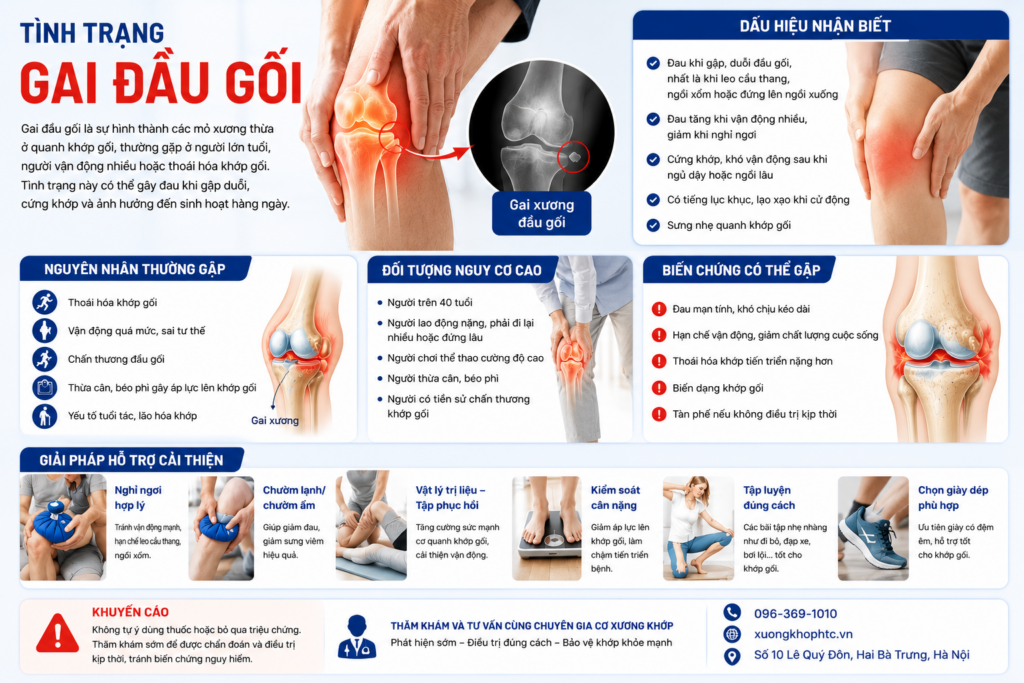 Tình Trạng Gai Khớp Gối: Nguyên Nhân & Cách Điều Trị