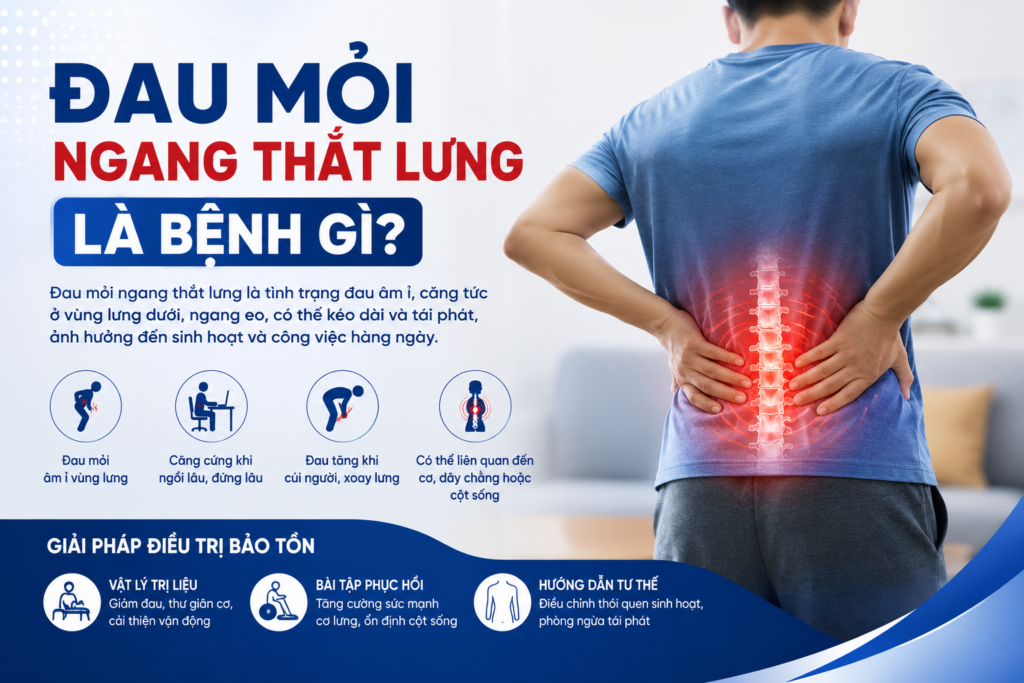 Đau Mỏi Ngang Thắt Lưng Là Bệnh Gì? Nguyên Nhân, Triệu Chứng Và Cách Cải Thiện Hiệu Quả