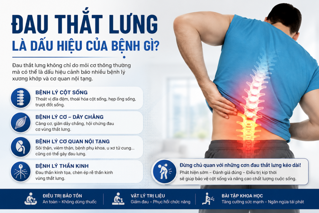 Đau Thắt Lưng Là Dấu Hiệu Của Bệnh Gì? Những Nguyên Nhân Không Nên Chủ Quan