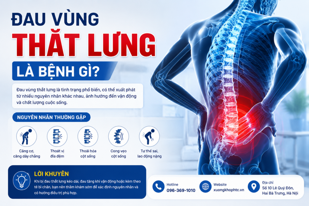 Đau Vùng Thắt Lưng Là Bệnh Gì? Những Nguyên Nhân Thường Gặp Và Cách Khắc Phục