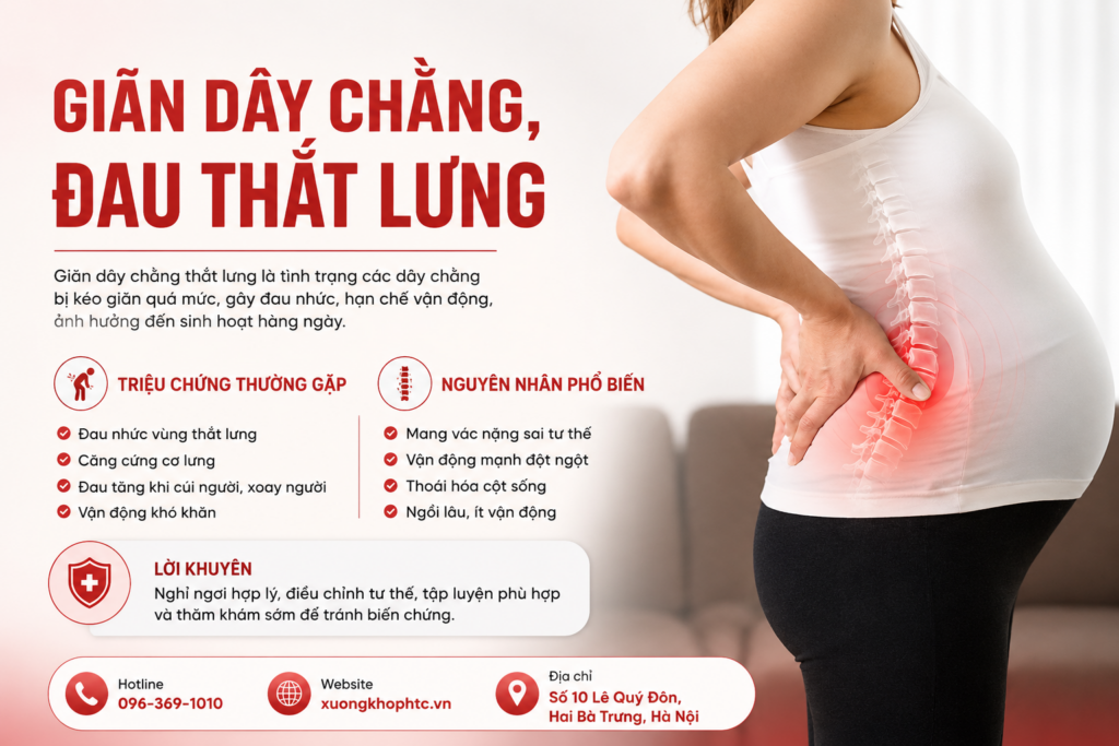 Giãn Dây Chằng, Đau Thắt Lưng: Nguyên Nhân, Triệu Chứng Và Cách Điều Trị Hiệu Quả