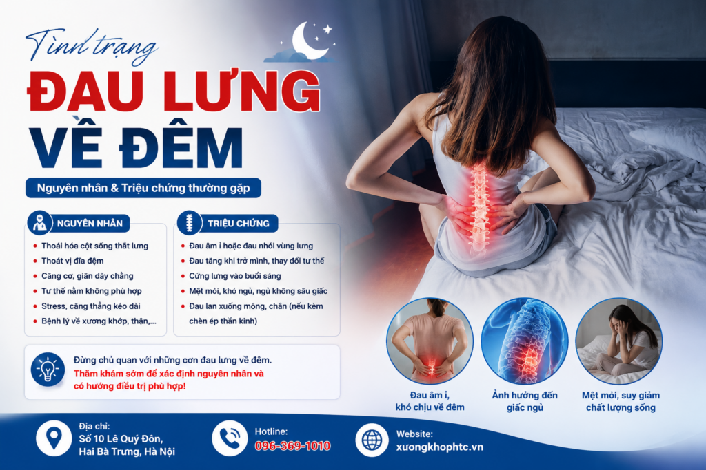 Tình Trạng Đau Lưng Về Đêm: Nguyên Nhân, Dấu Hiệu Và Cách Cải Thiện