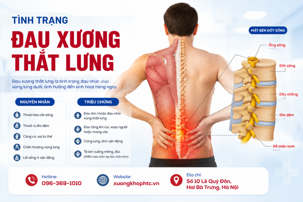 Tình Trạng Đau Xương Thắt Lưng: Nguyên Nhân, Triệu Chứng Và Cách Điều Trị Hiệu Quả