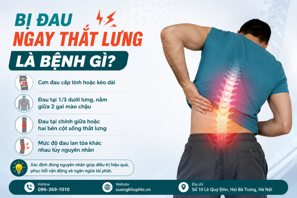 Bị Đau Ngay Thắt Lưng Là Bệnh Gì? Những Nguyên Nhân Thường Gặp Bạn Không Nên Chủ Quan