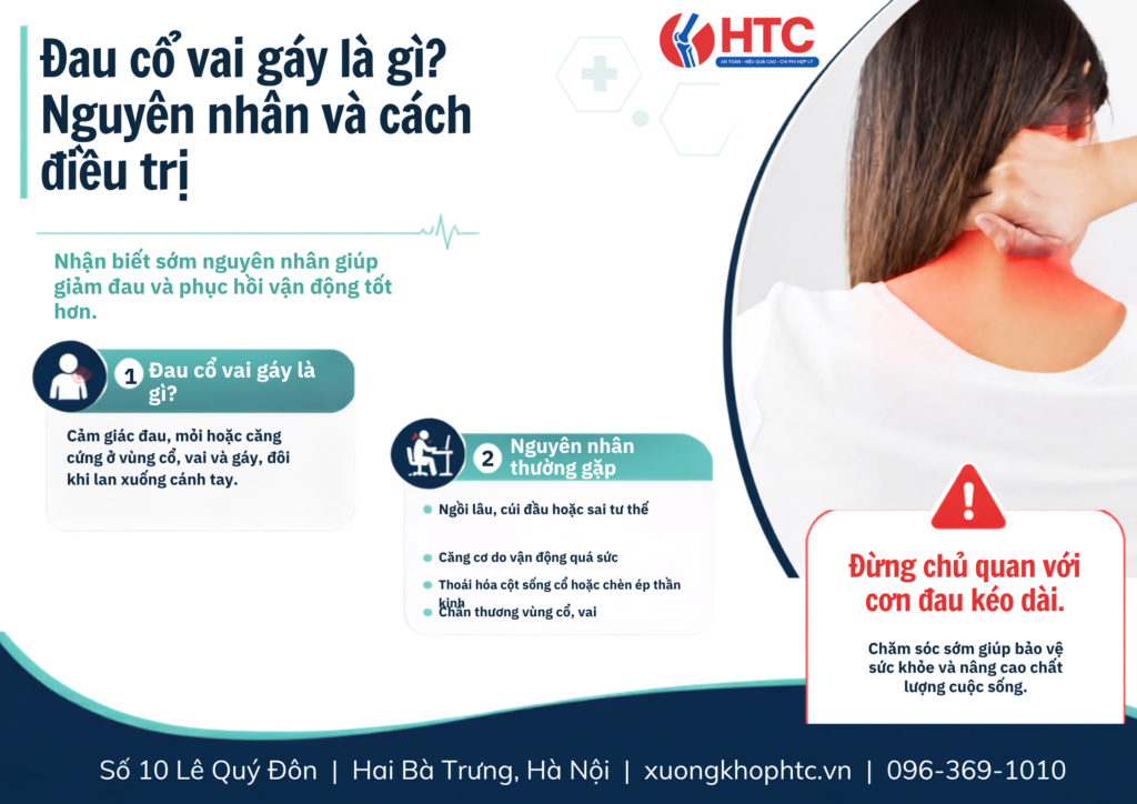 Đau cổ vai gáy là gì? Nguyên nhân và cách điều trị