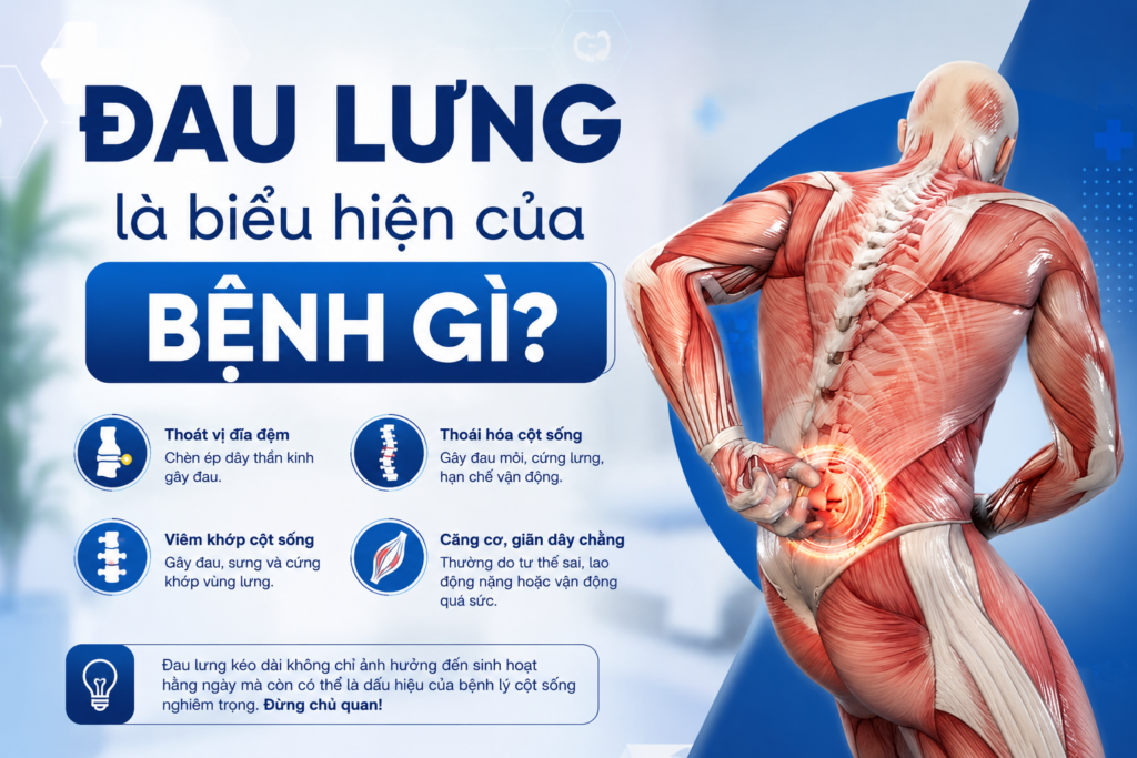 Đau lưng là biểu hiện của bệnh gì? Những nguyên nhân không nên bỏ qua