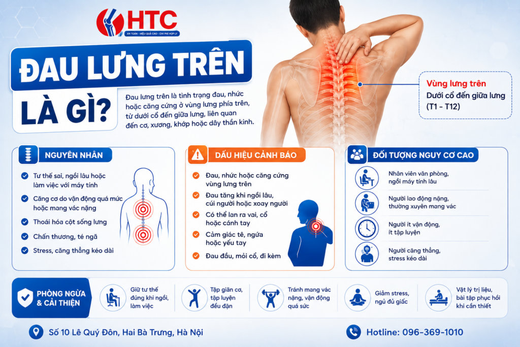 Đau lưng trên là gì?