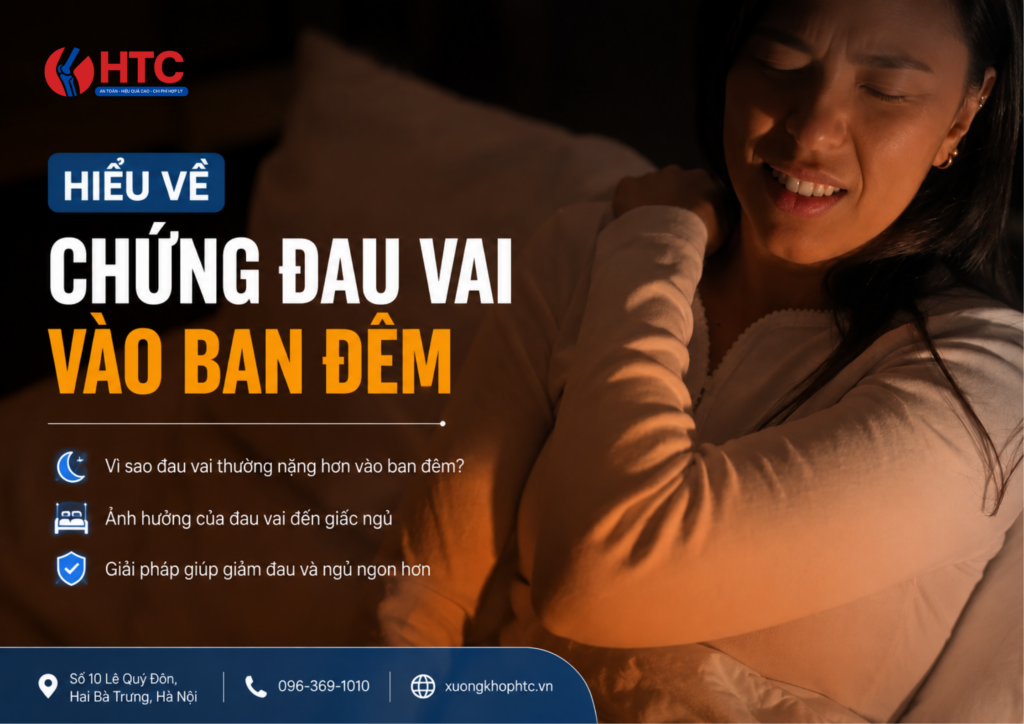 Hiểu về chứng đau vai vào ban đêm: Vì sao càng về đêm càng đau?