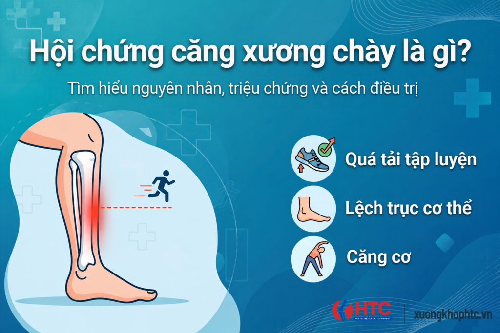 Hội chứng căng xương chày là gì? Nguyên nhân, triệu chứng và cách khắc phục