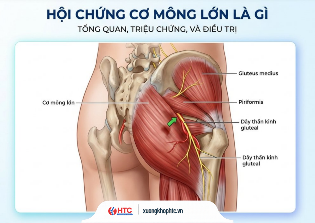 Hội chứng cơ mông lớn là gì? Nguyên nhân và dấu hiệu