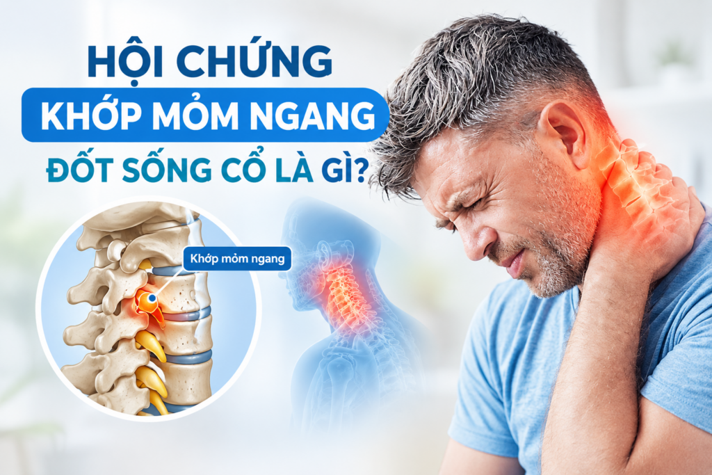 Hội chứng khớp mỏm ngang đốt sống cổ là gì? Nguyên nhân và dấu hiệu nhận biết